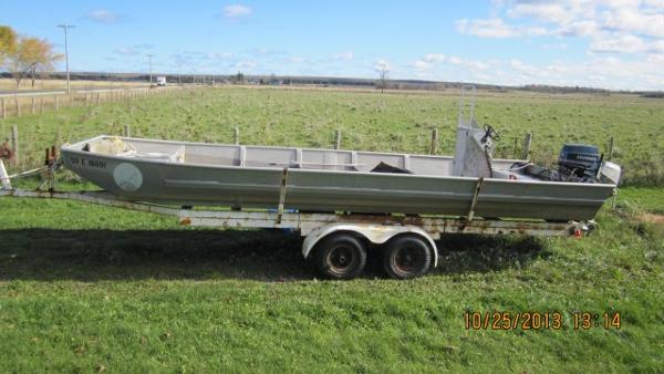 Open Commercial Fishing Boat Custom Built