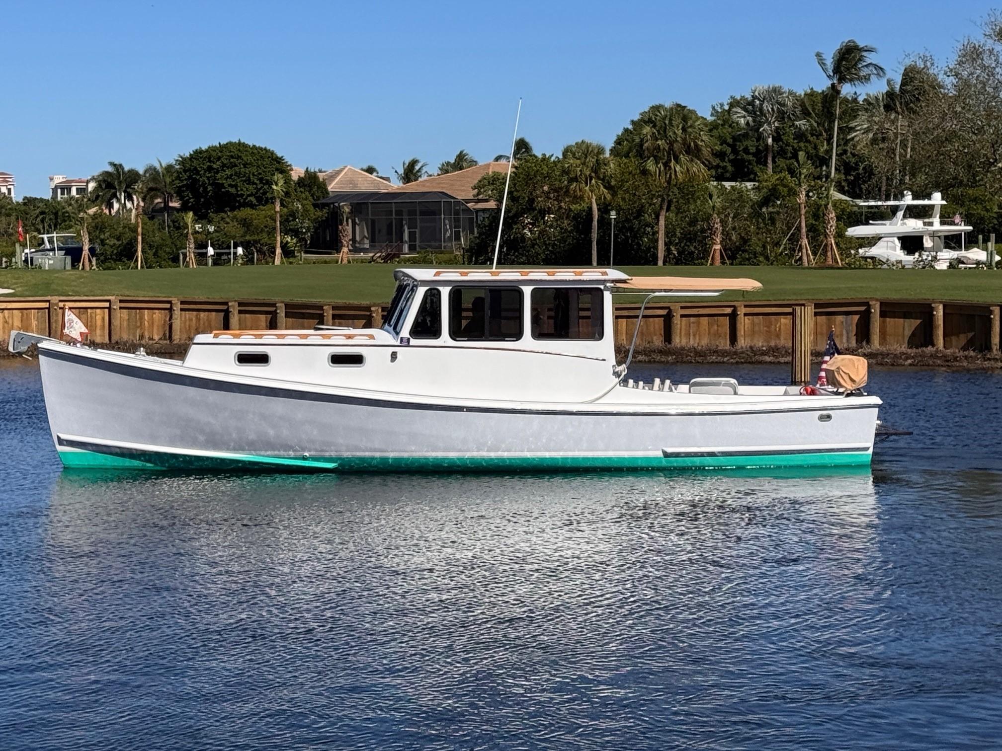 1987 West Bay James Beal 31 Hardtop Lobster Boat