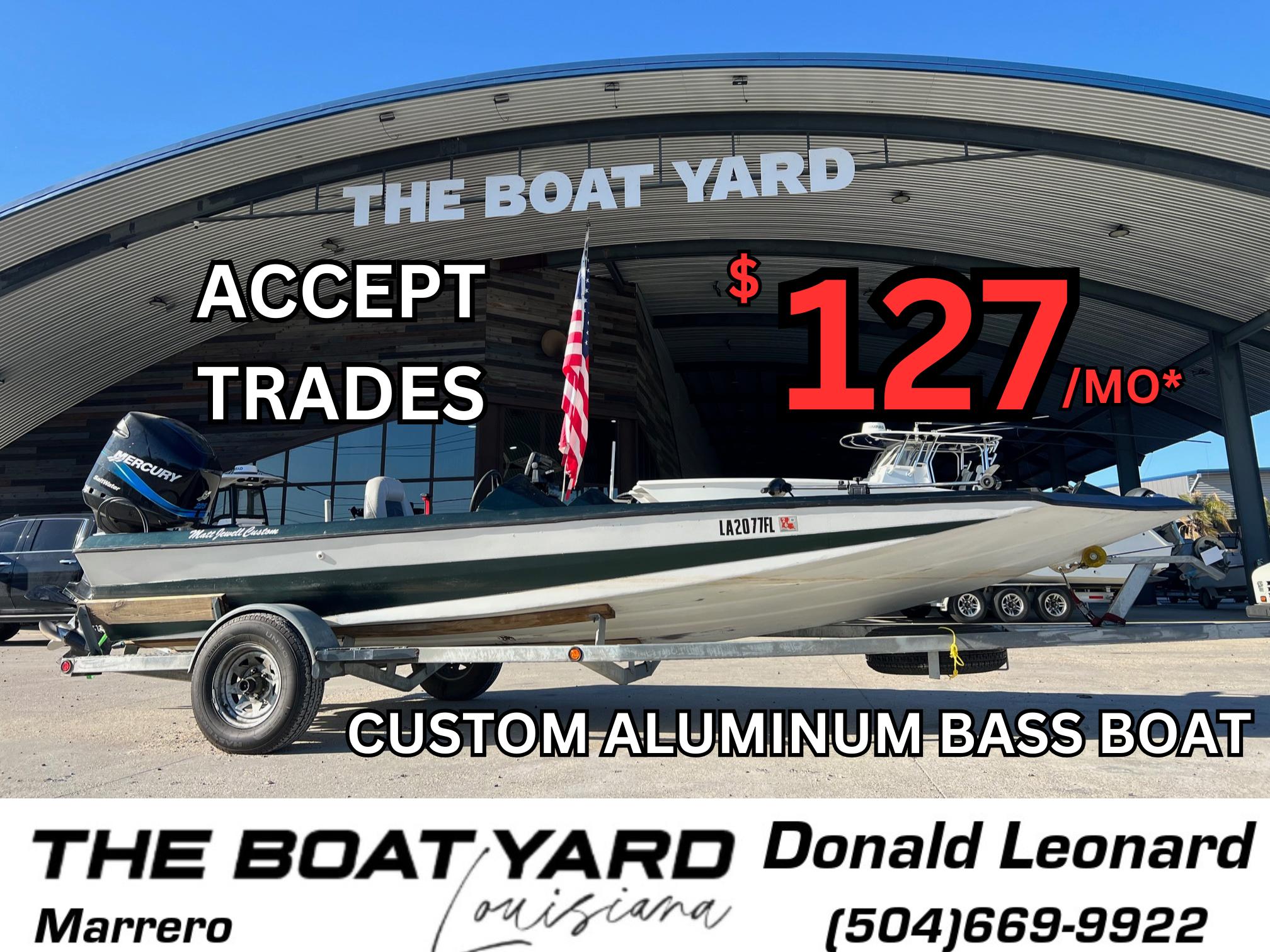 Custom Aluminum Bass Boat