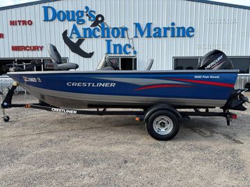 2015 Crestliner 1600 Fish Hawk