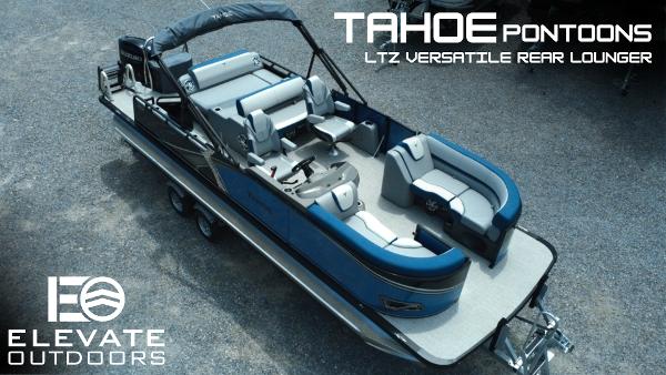 2025 Tahoe Pontoon LTZ Versatile Rear Lounger