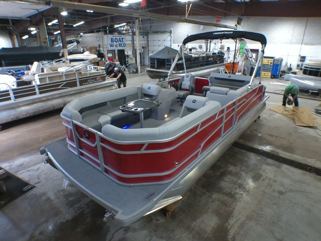 2025 Princecraft Vectra 23 RL Swingback Lounge Pontoon & Mercury 4-Stroke EFI
