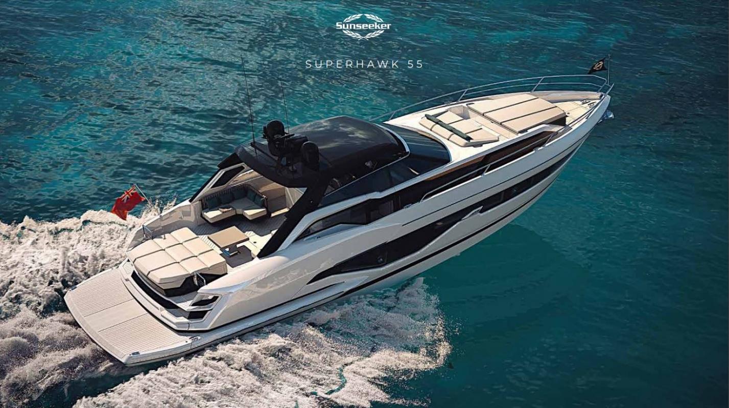 2024 Sunseeker Superhawk 55, marseille France