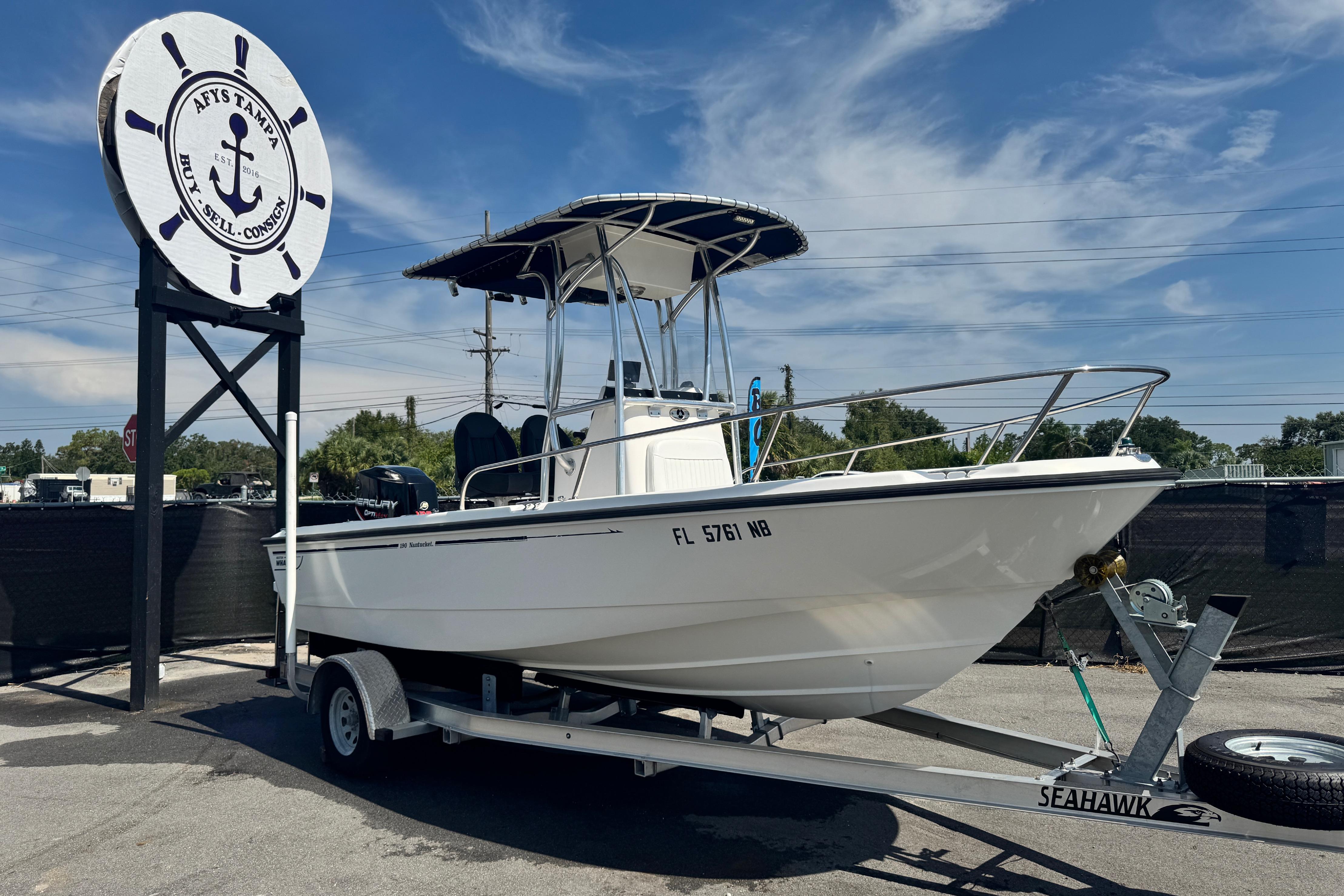 2005 Boston Whaler 190 Nantucket