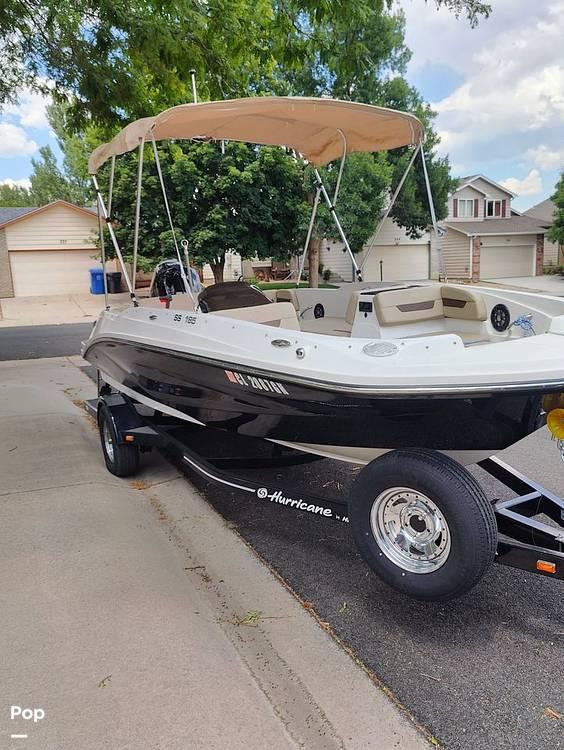 Used Hurricane deck boat for sale