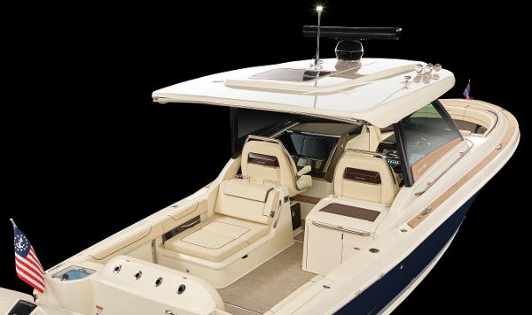 Chris-Craft Calypso 35 2024 Chris-Craft Calypso 35 luxury boat with spacious seating and modern design.