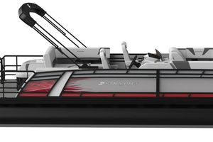Starcraft SLS 3 Q DH 2026 Starcraft SLS 3 Q DH pontoon boat, sleek design with modern seating and railing.