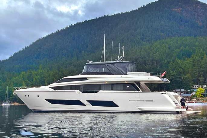 2020 Ferretti Yachts 850