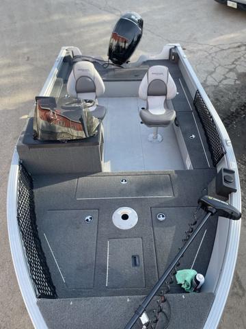 2024 Smoker Craft VOYAGER / SEAFARER 14 TS SPLIT SEAT WITH MERCURY 9 ...