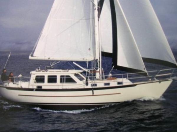 Pacific Seacraft Pilothouse 40 Under sail
