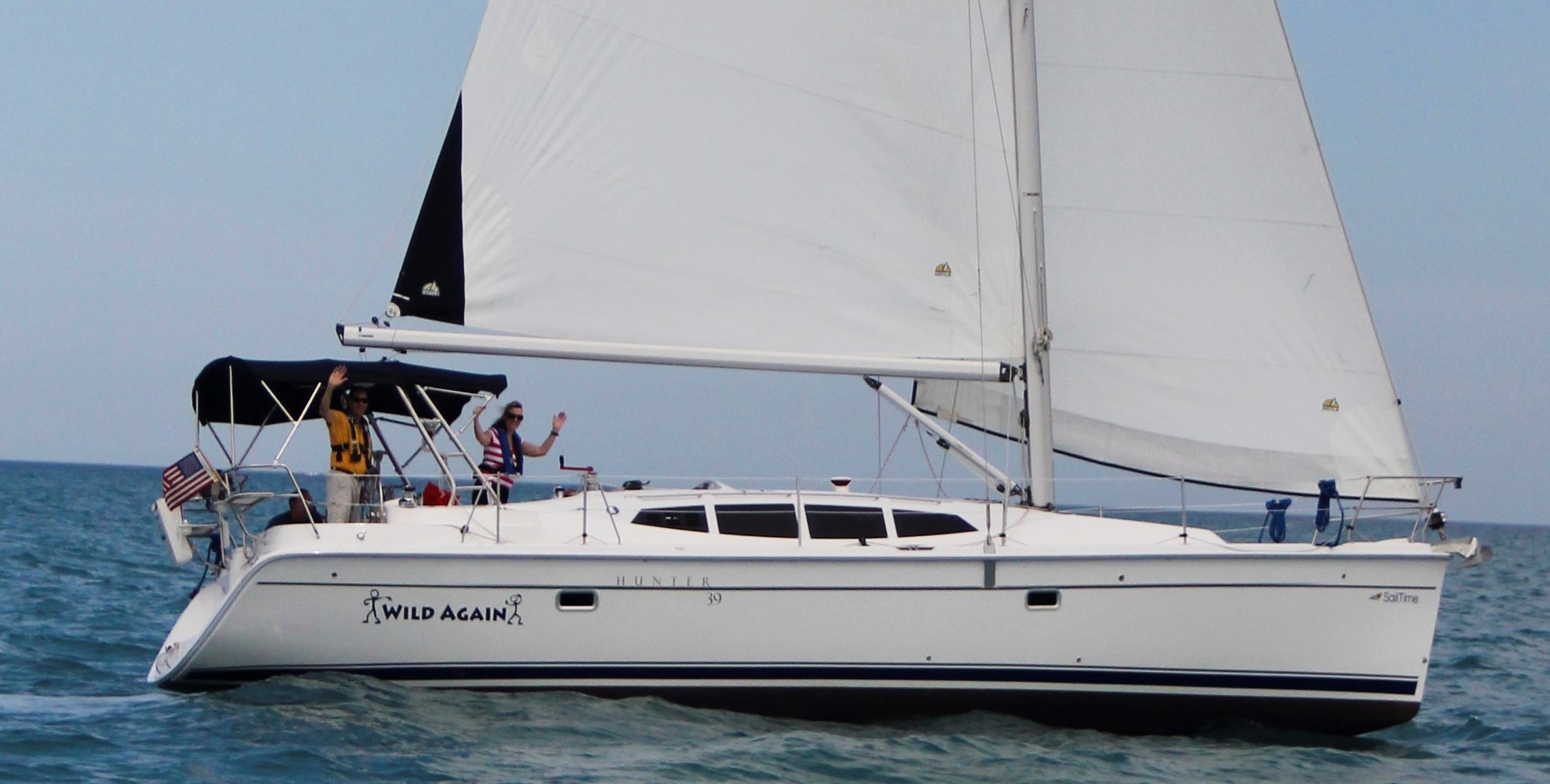 39 foot hunter sailboat