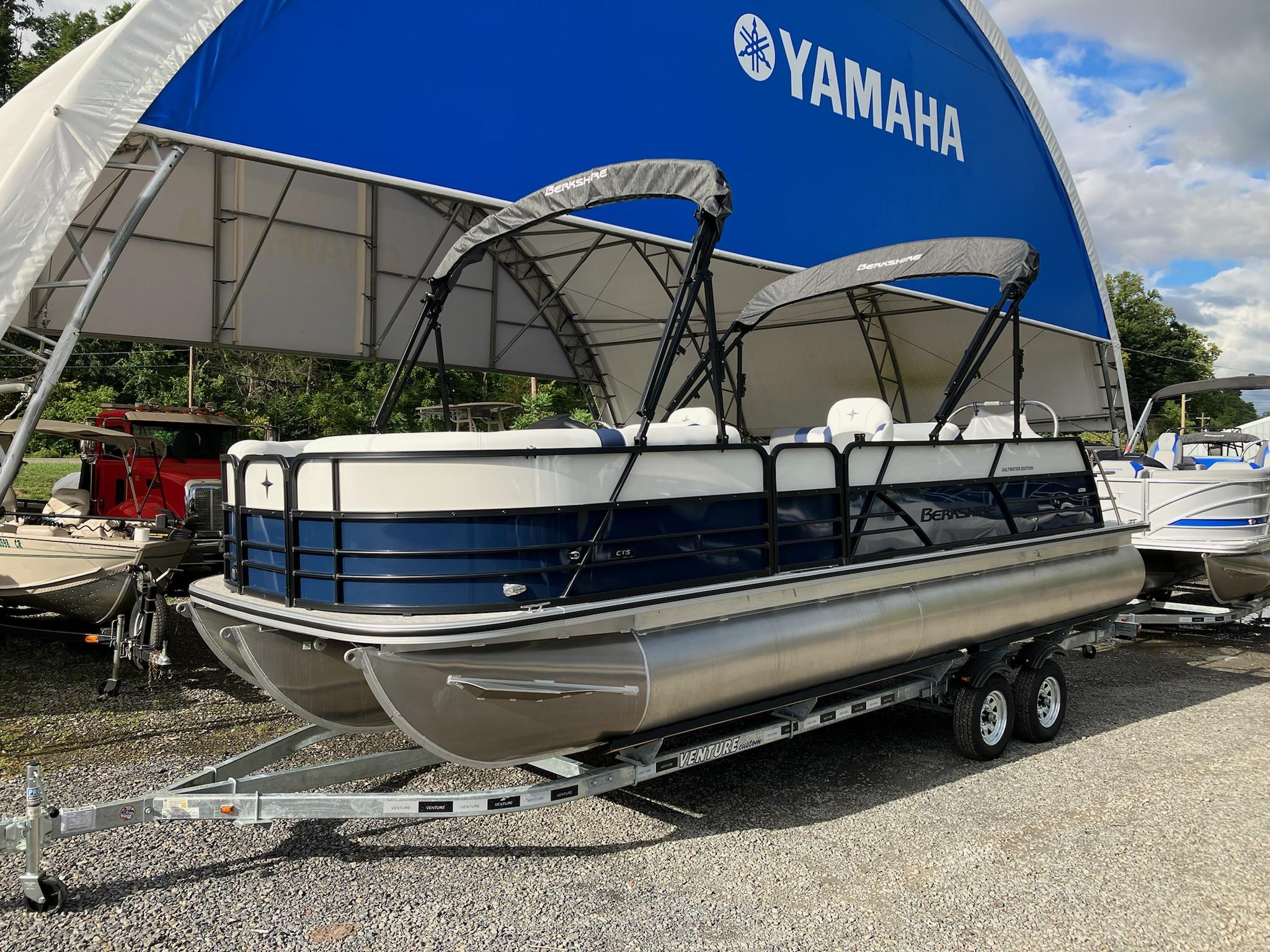 2023 Berkshire CTS Series 24 UL Tritoon In Stock, Bloomsburg