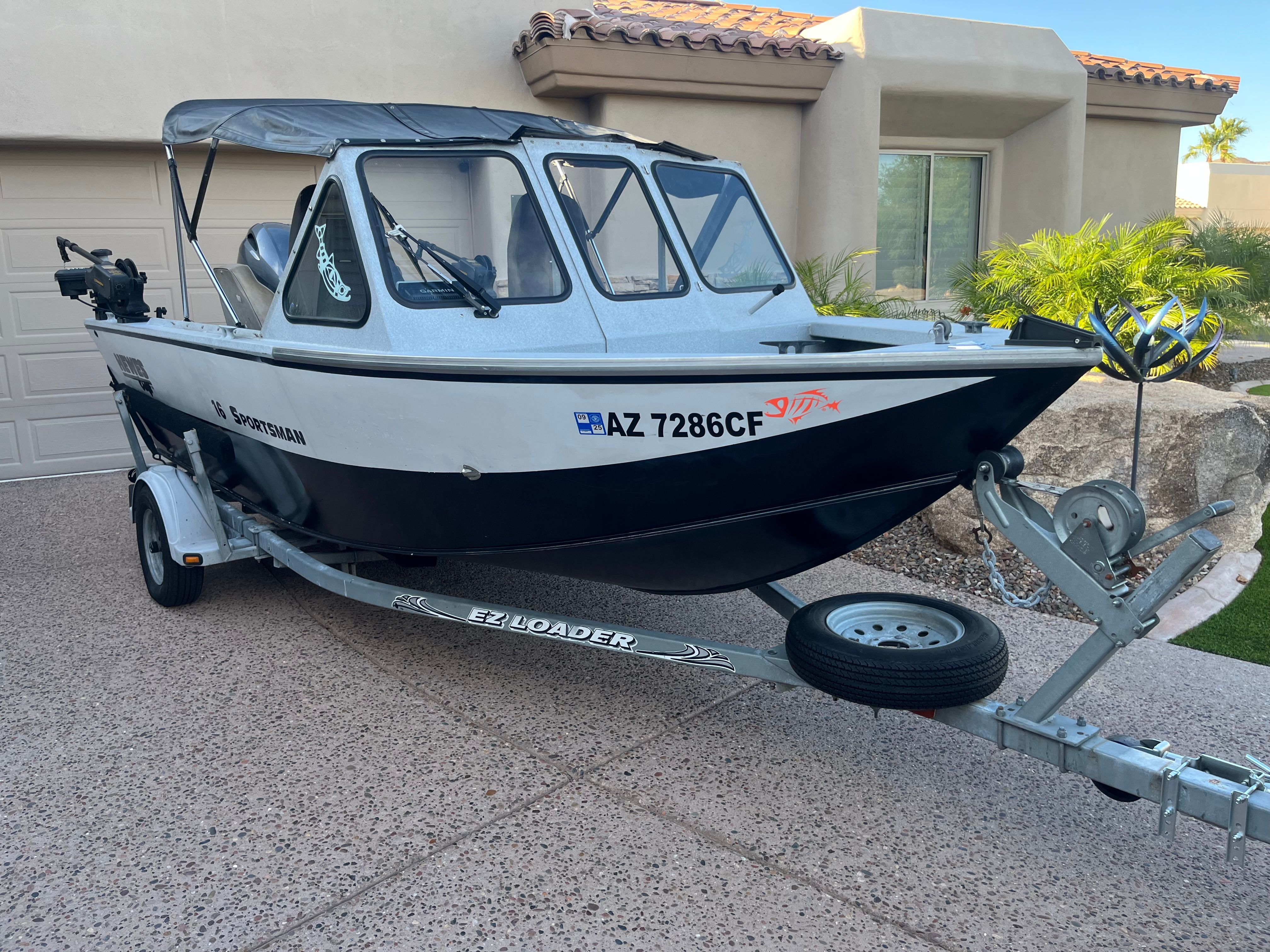 2002 Hewescraft Sportsman pro 160
