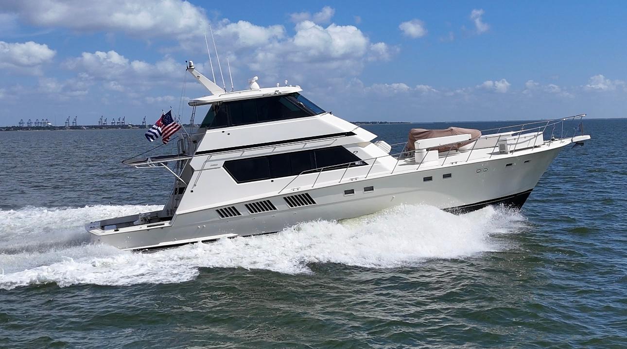 1988 Hatteras Enclosed Bridge Sportfish