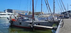 Garcia passoa 46 pasoa Sailboat docked at marina, Garcia Passoa 46, 2005 model, sunny day.
