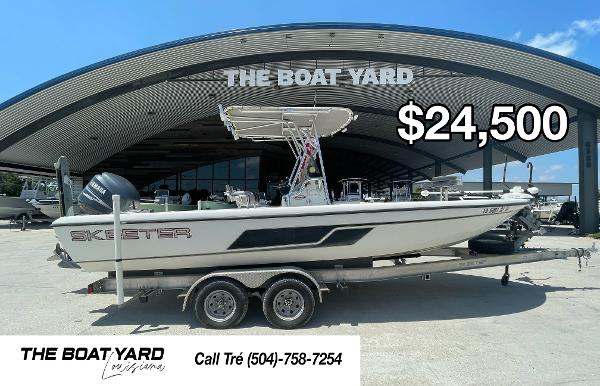 Skeeter ZX 2400 2004 Skeeter ZX 2400 boat for sale at The Boat Yard, priced at $24,500. Call Tré (504-758