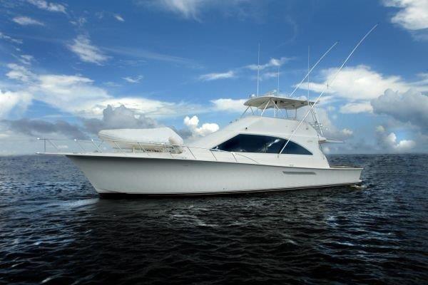 Ocean Yachts 56 Super Sport 2001 Ocean Yachts 56 Super Sport cruising on open water under a blue sky.