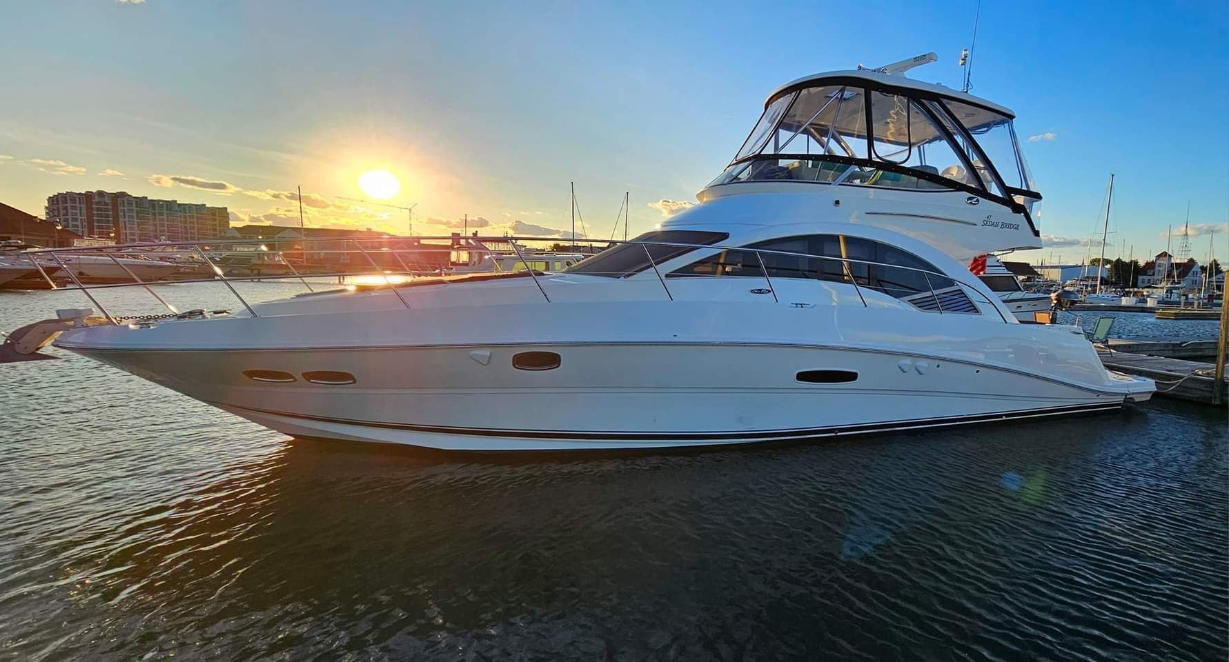 2008 Sea Ray 47 Sedan Bridge