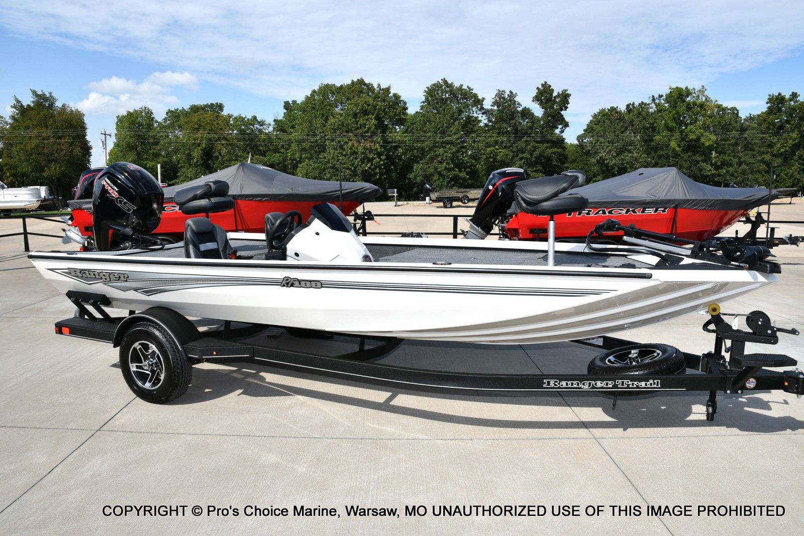 Ranger RT188 w/115HP Mercury Pro-XS
