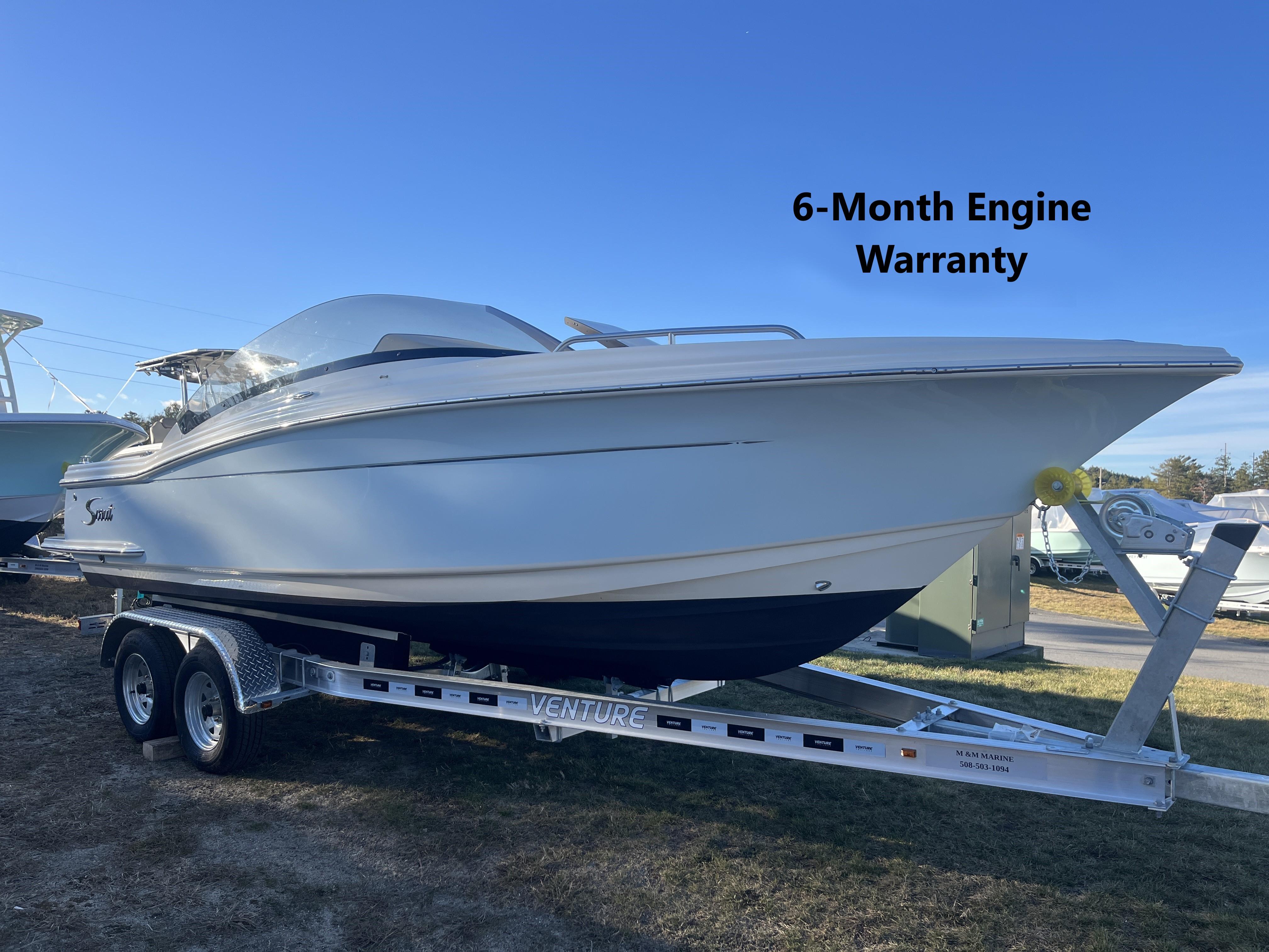 Scout 215 Dorado 2022 Scout 215 Dorado boat on trailer with 6-month engine warranty.
