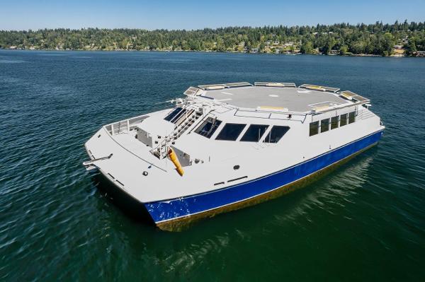 Dakota Creek Catamaran Helicopter Capable