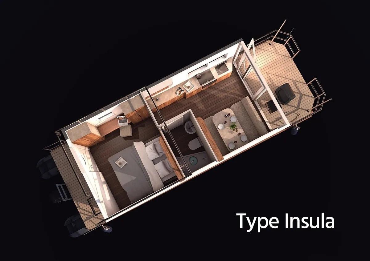2024 Flexmobil Houseboat Insula