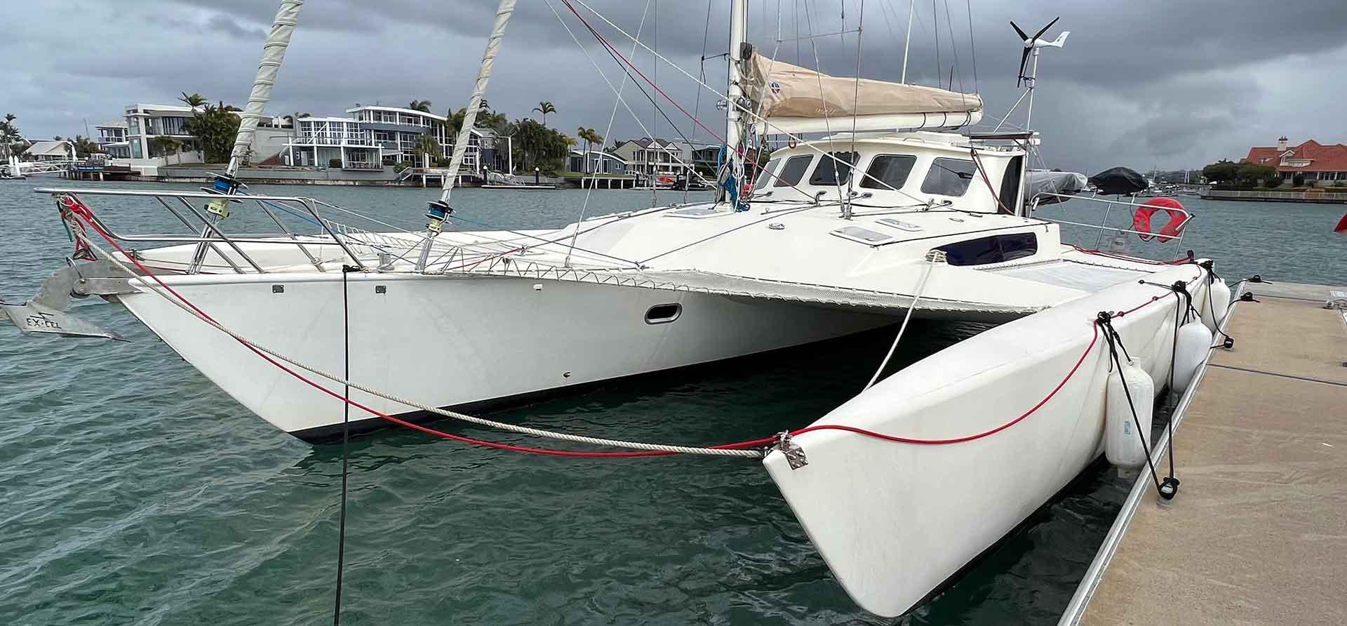 roger simpson catamaran