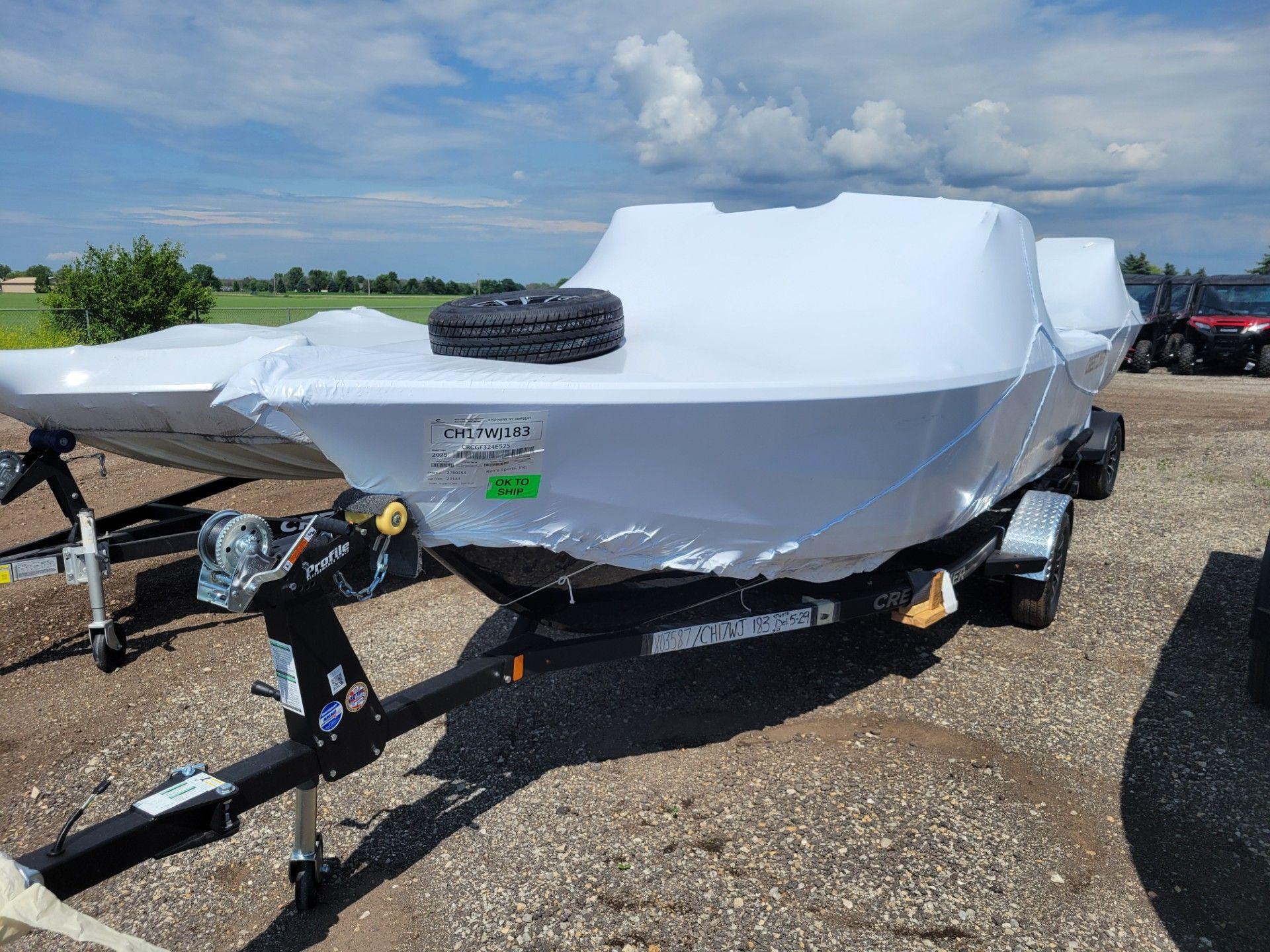 2025 Crestliner 1750 HAWK WT