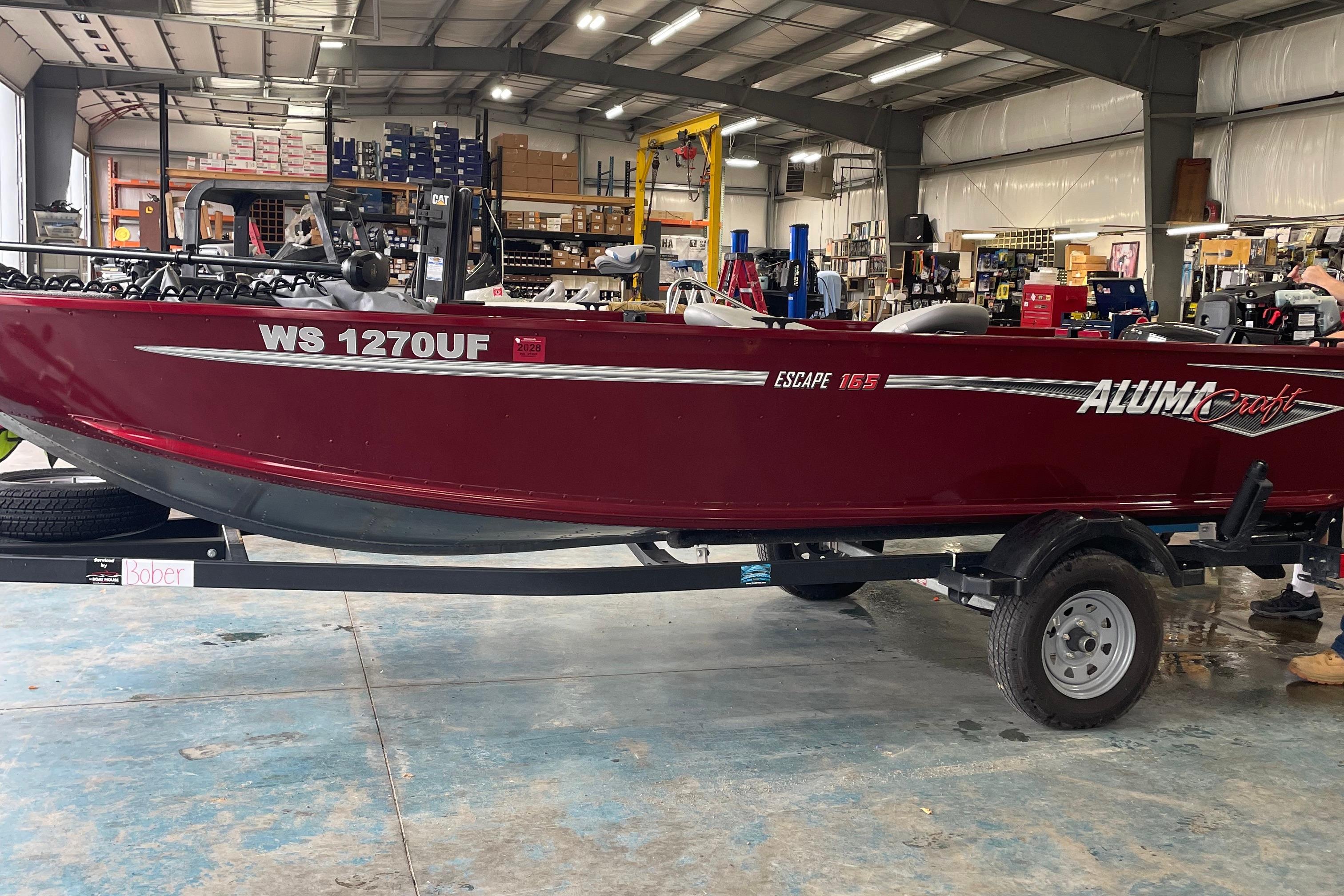 2018 Alumacraft Escape 165 Tiller
