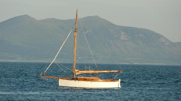 1932 Classic Long Keel Double Ended Gaff Sloop