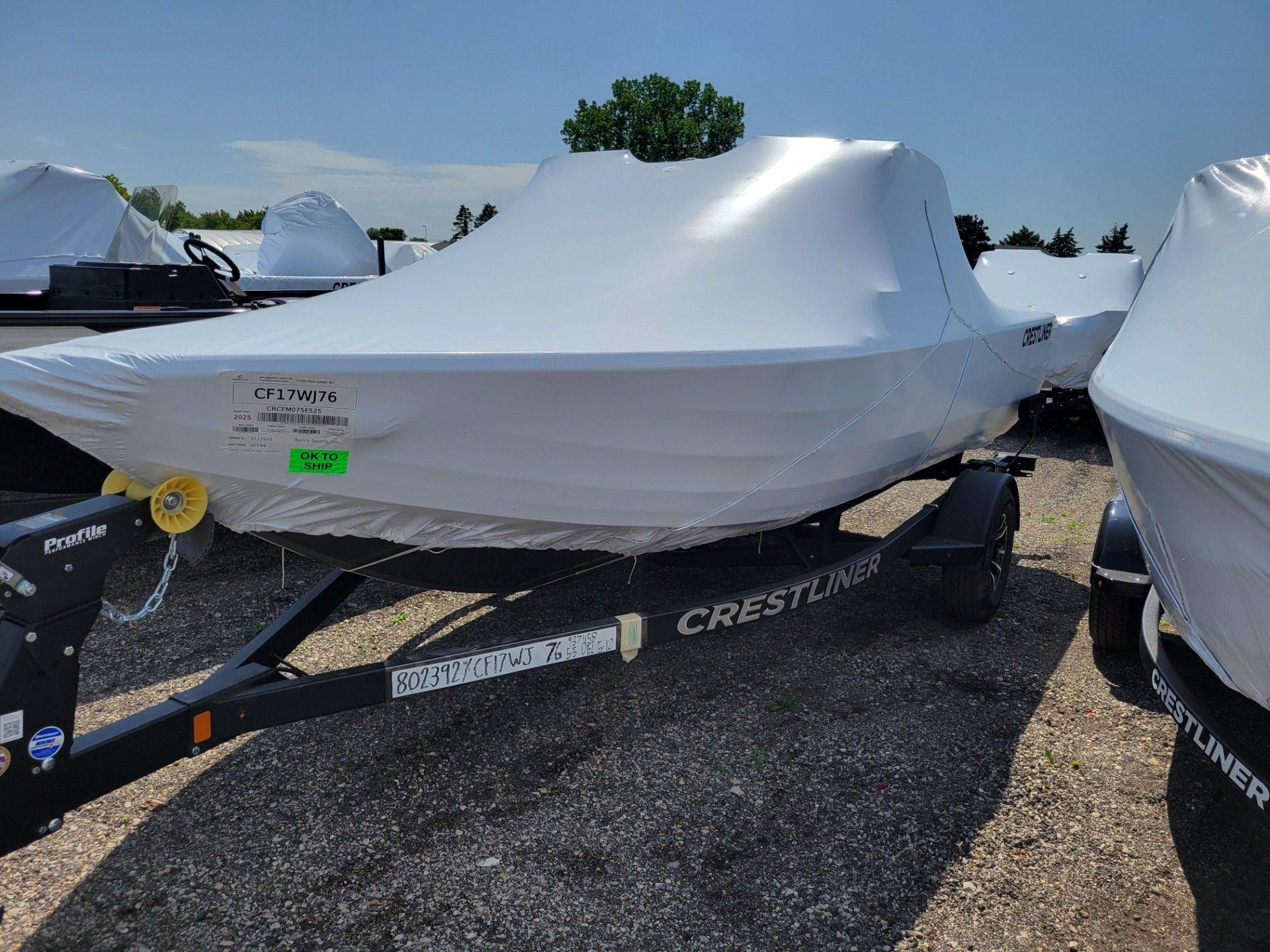 2025 Crestliner 1750 Fish Hawk WT
