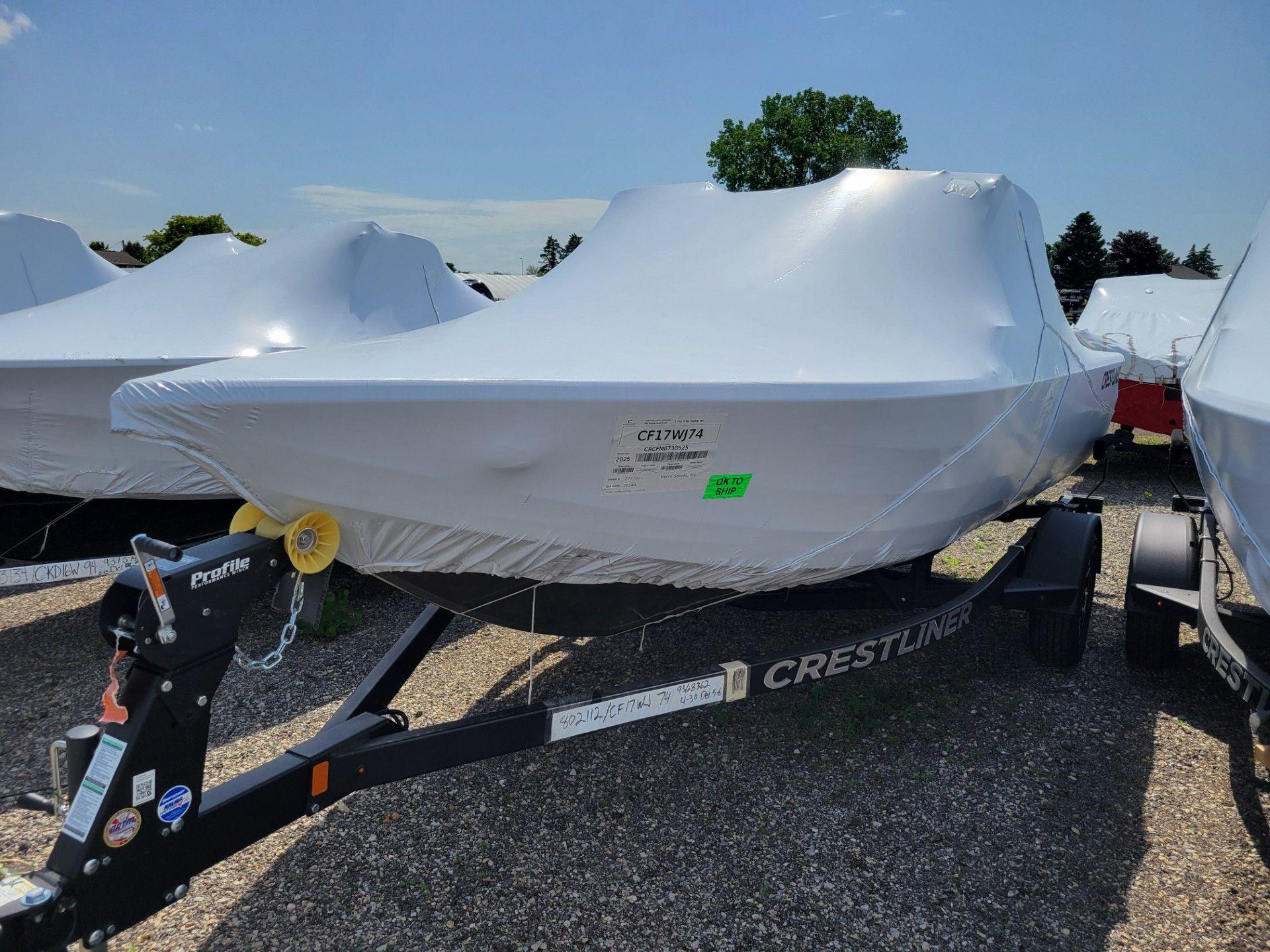 2025 Crestliner 1750 Fish Hawk WT
