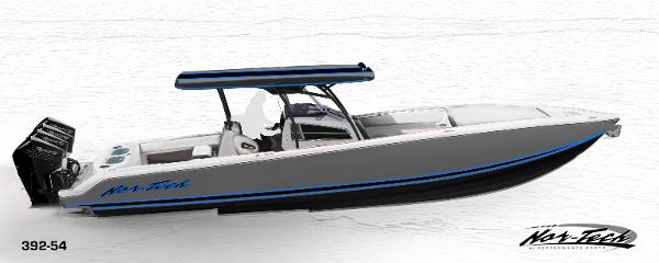 Nor-Tech 392 Superfish 2024 Nor-Tech 392 Superfish boat with sleek design and powerful engines.