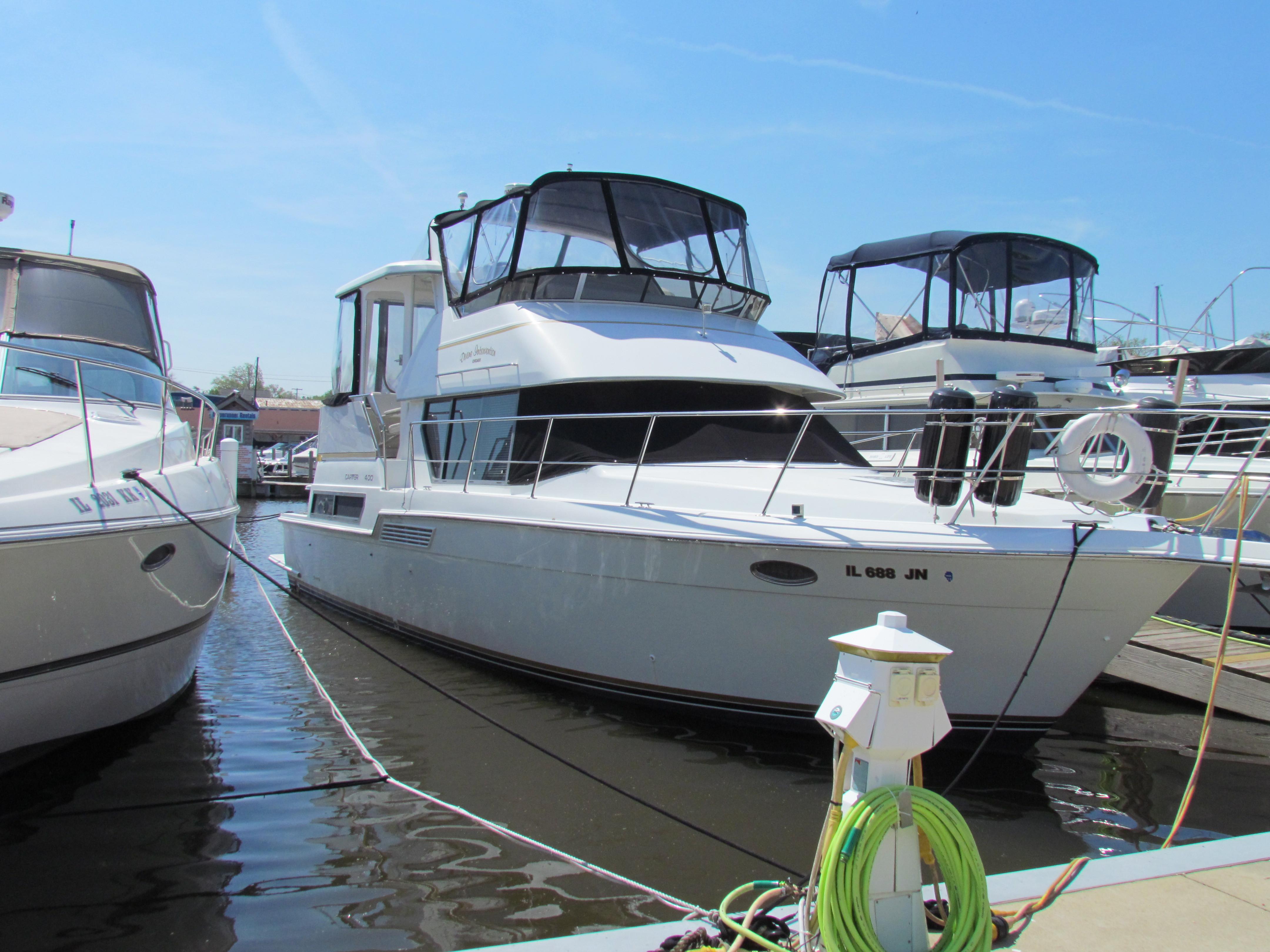 carver 400 cockpit motor yacht