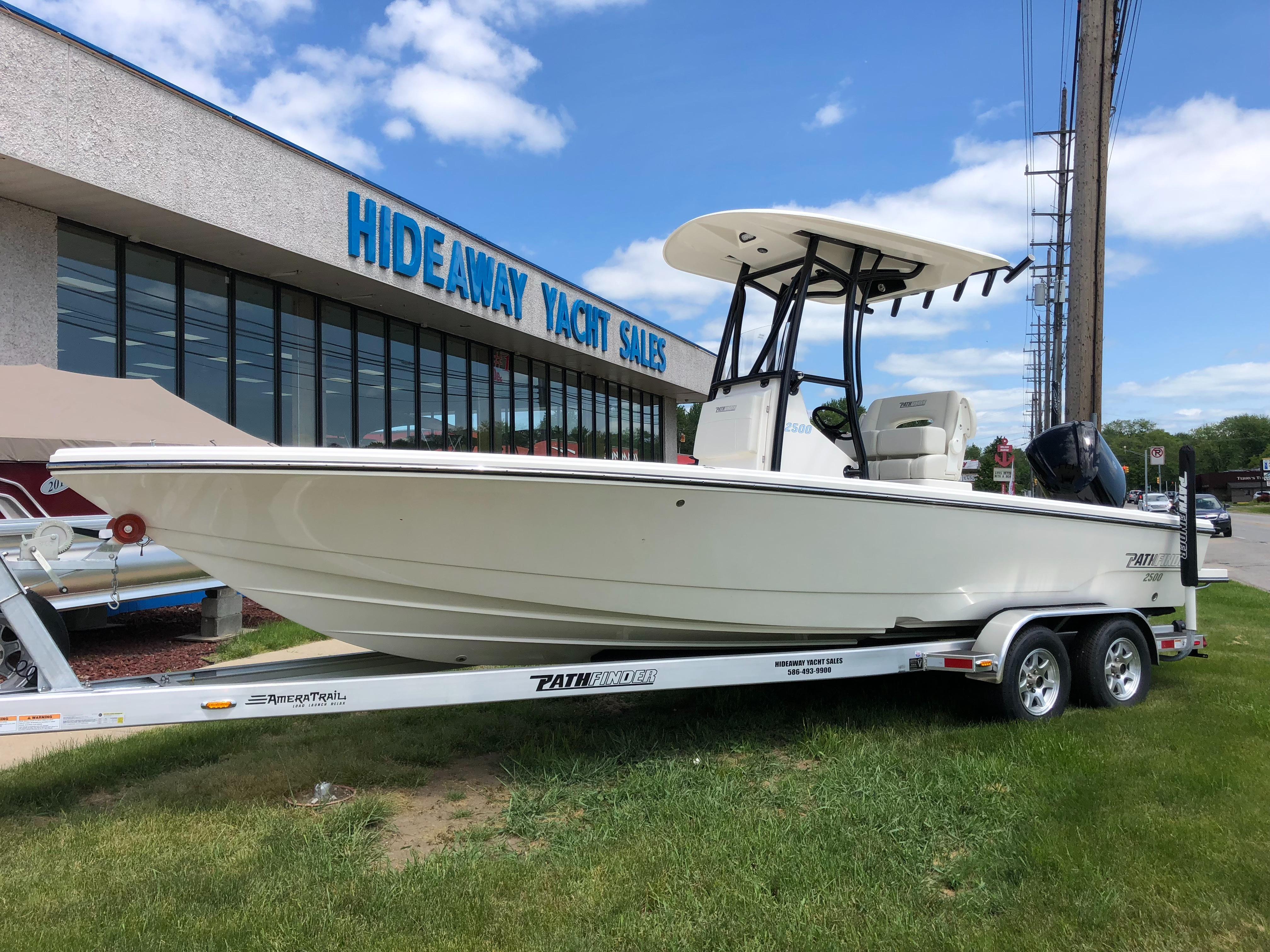 2018 pathfinder 2500 hybrid bay boat, harrison township