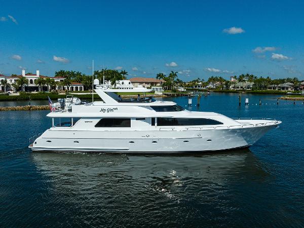 Westport 95 Raised Pilothouse MY Westport 95 - My Girl - Starboard Profile