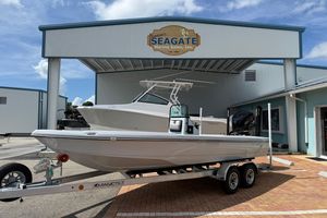Action Craft 20 FLATSMASTER 2026 Action Craft 20 Flatsmaster boat on trailer at Seagate Marine Sales.