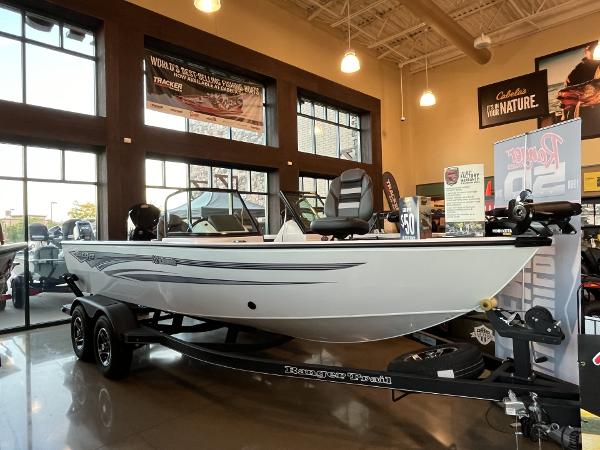 Ranger VS1882SC Angler 2024 Ranger VS1882SC Angler boat displayed indoors on a trailer.
