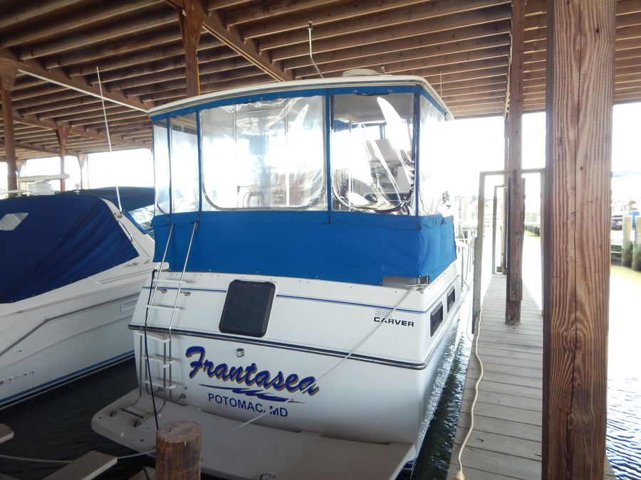1987 Carver 3607 Aft Cabin Motoryacht Grasonville Maryland