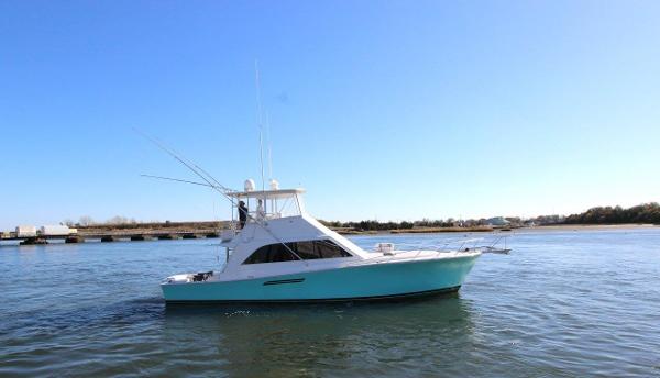 Ocean Yachts 48 Super Sport 1990 Ocean Yachts 48 Super Sport on calm water.