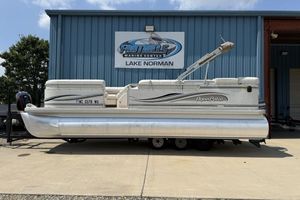 Godfrey AP220RS 2002 Godfrey AP220RS Aqua Patio pontoon boat at Foothills Marine Center.