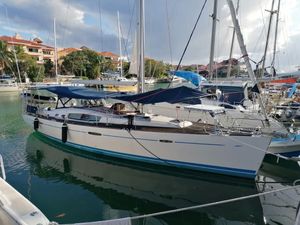 Beneteau Oceanis 50 2008 Beneteau Oceanis 50 sailboat docked in a marina, surrounded by other boats.
