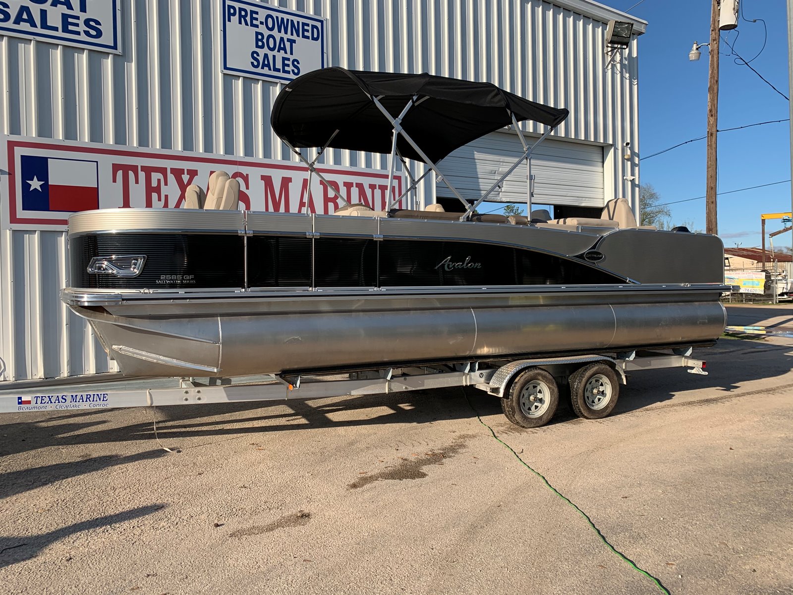 2020 Avalon Pontoons Catalina Quad Fish 2585qf Conroe Texas