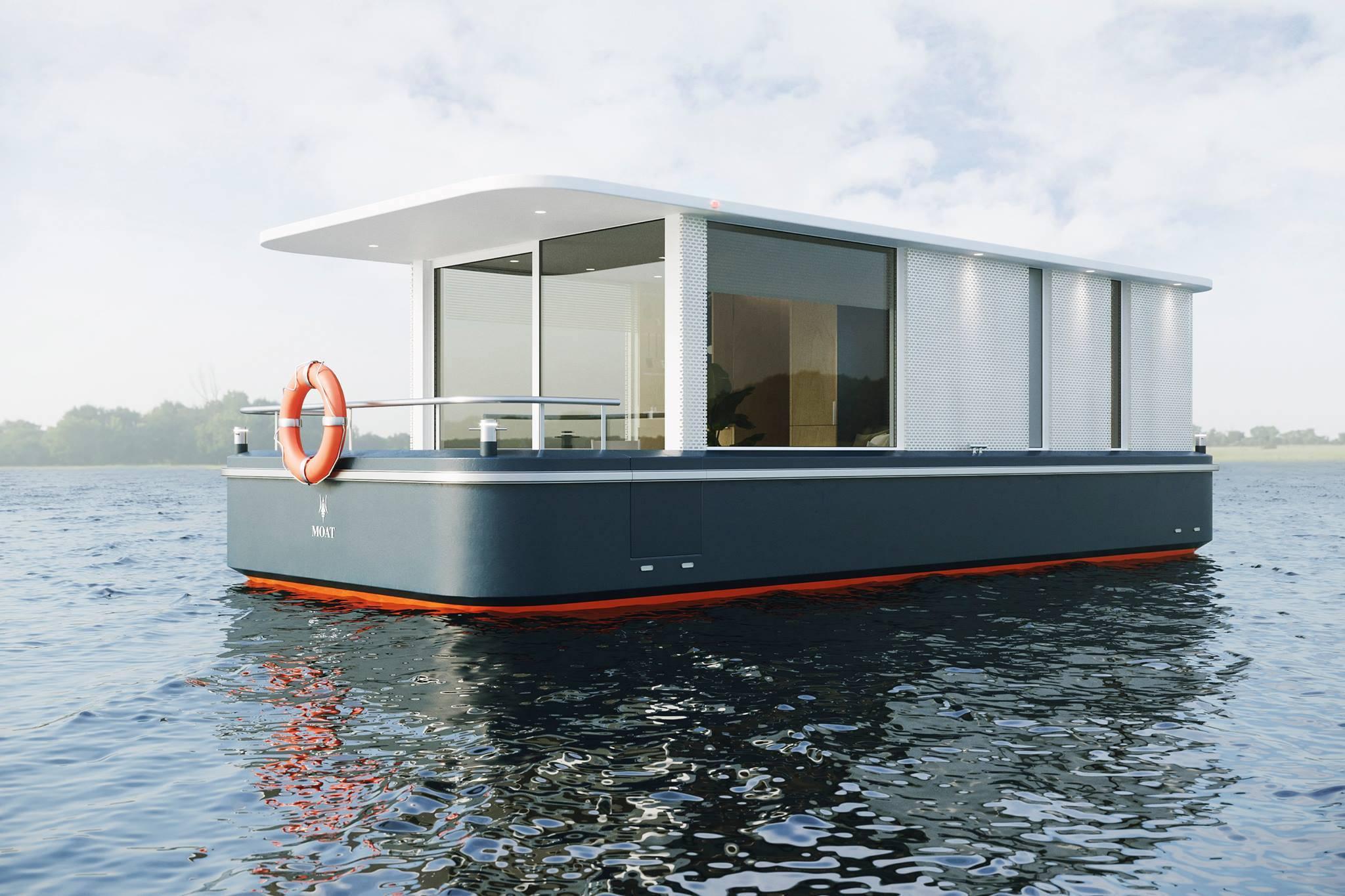 2025 Houseboat MOAT Floating Hotel Room
