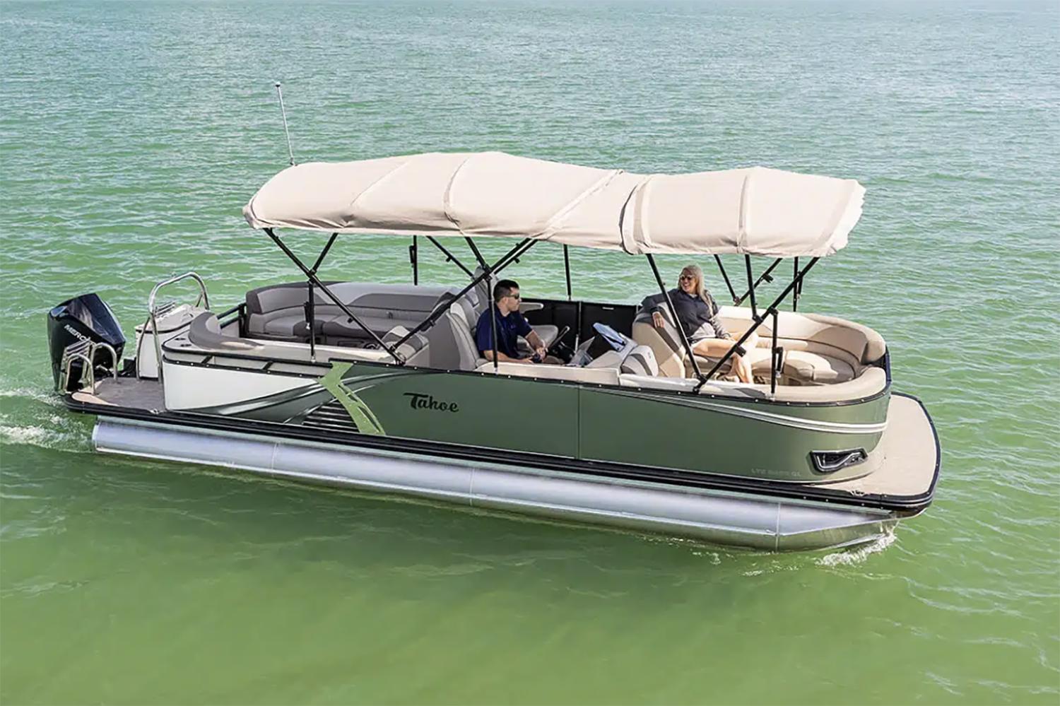 2025 Tahoe Pontoon LTZ Quad Lounger,