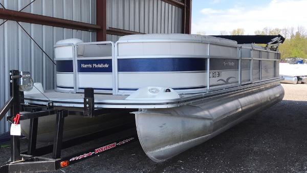 DELUXE PONTOON BOAT COVER Harris Flotebote Super Sunliner 240