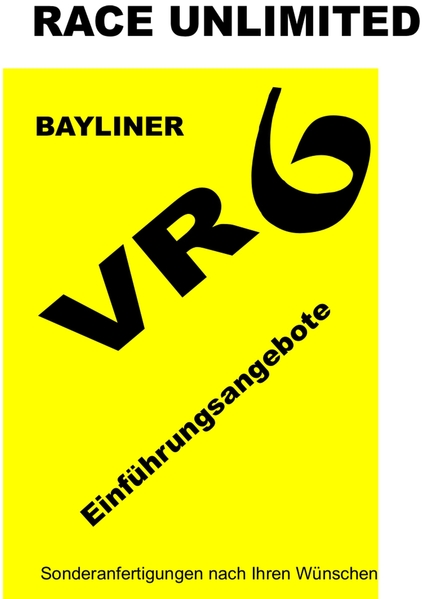 Bayliner 205 die neuer VR6 Einführungsangebote