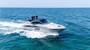 Cruisers Yachts 45 Cantius 2014 Cruisers Yachts 45 Cantius cruising on open sea under clear skies.