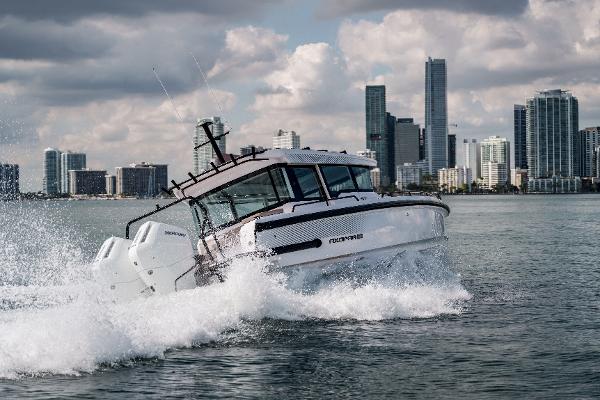 2025 Axopar 37XC Cross Cabin Mediterrana Edition with Aft Cabin