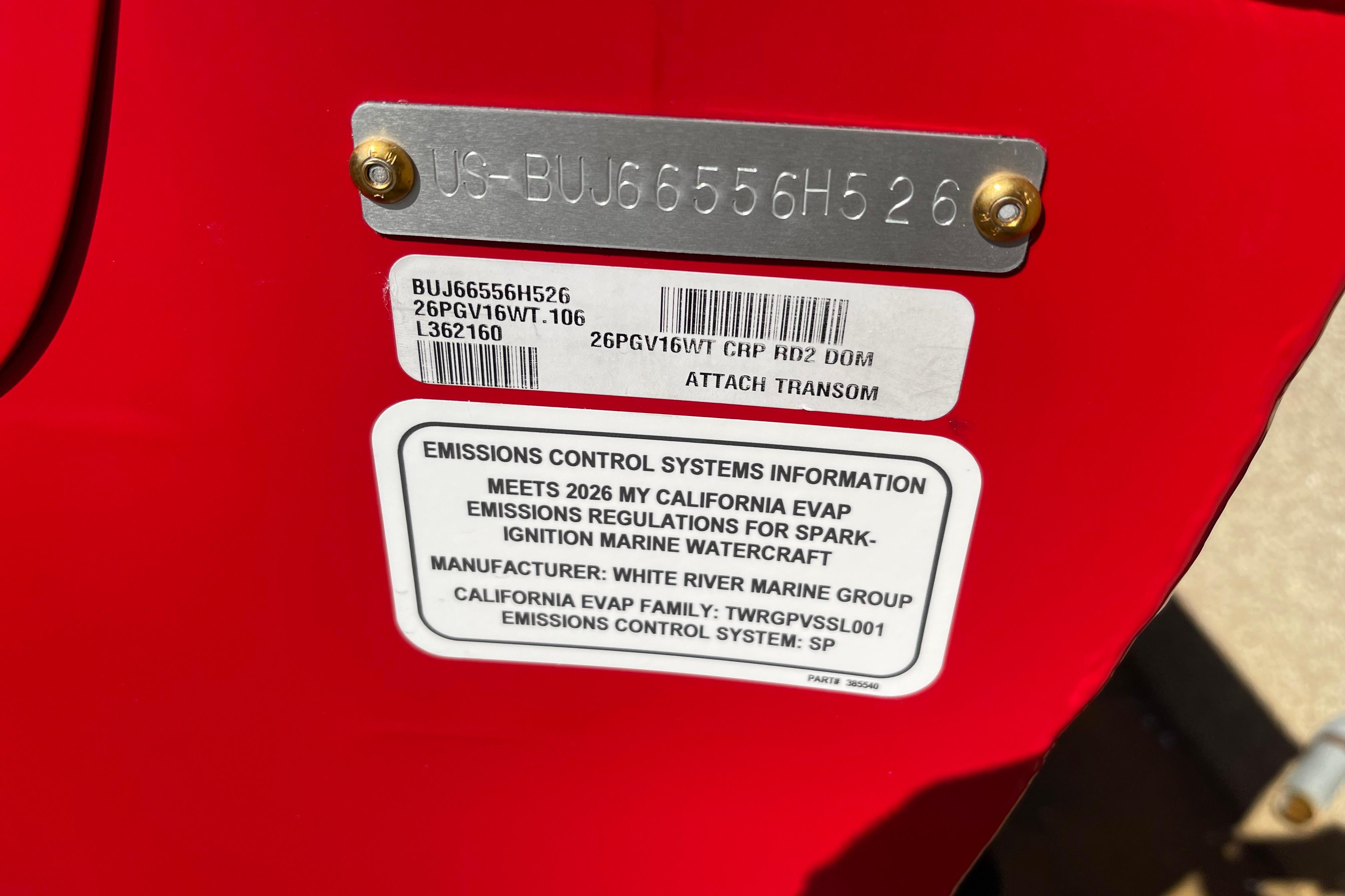 2026 Tracker Pro Guide V-16 WT